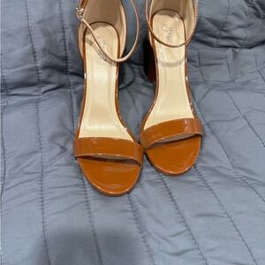 Shiner Cognac Pat Leather Heal